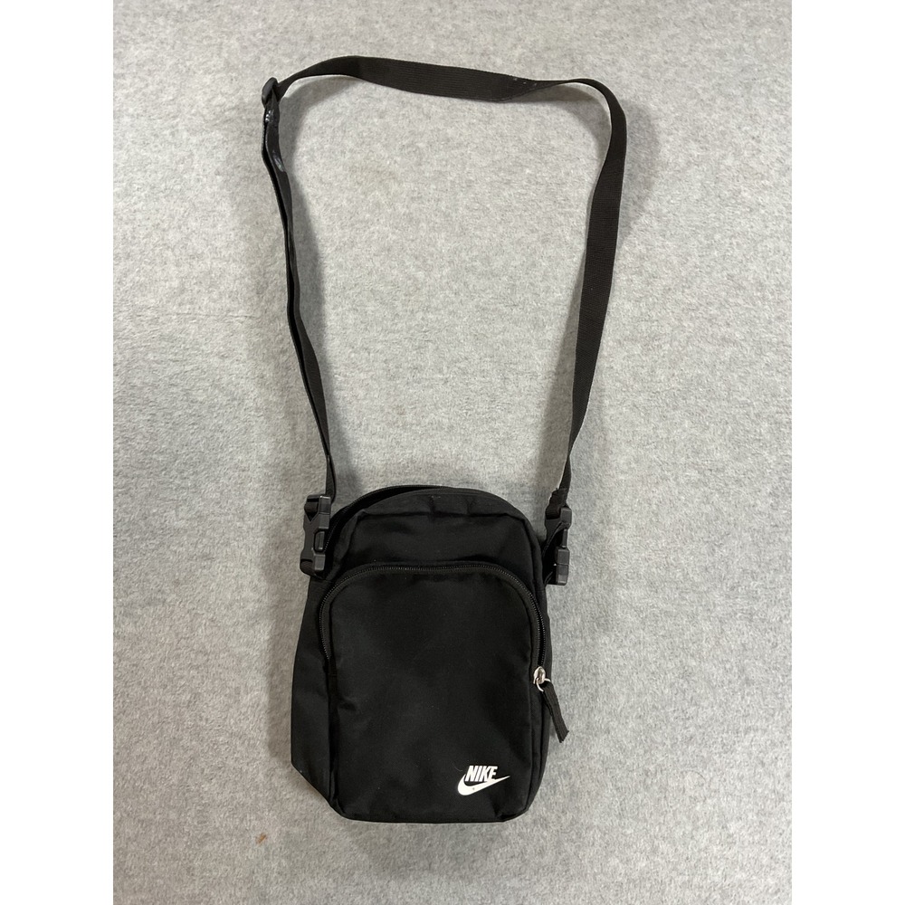 Nike Heritage Crossbody Bag Black Small Items Messenger Bag BA5871-010